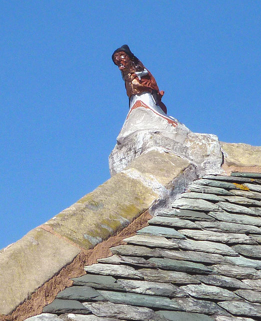 Roof 'decoration' at Whitebrow