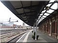 Platform at Gloucester Station