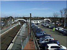 NS2943 : Kilwinning railway station by Thomas Nugent