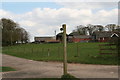 Bridleway past Manor Farm