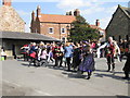 SE7871 : Morris dancers, Malton town centre by Pauline E