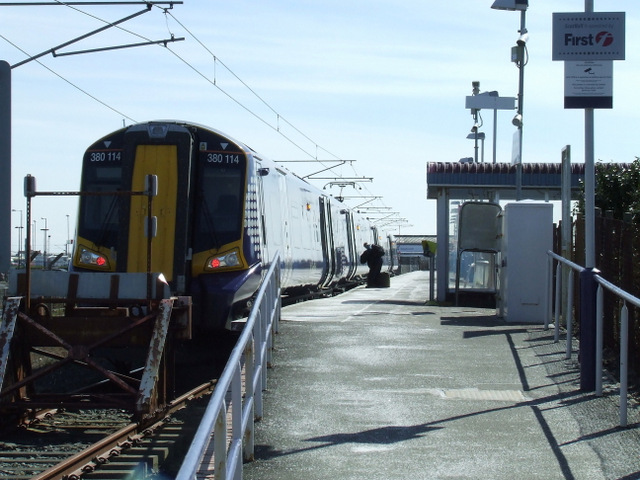 Ardrossan Harbour railway station © Thomas Nugent :: Geograph Britain ...