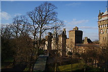 ST1776 : Cardiff Castle and Bute Park by Bill Boaden