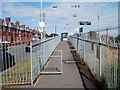 Entrance ramp to platform 1, Rhoose