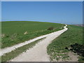 Bridleway north to Woodingdean