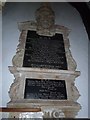 All Saints, Compton: memorial (b)