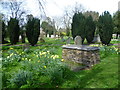 In All Saints Churchyard, Fulham