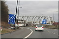 Brinnington railway bridge over the M60