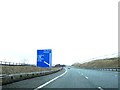 A74(M) southbound