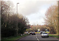 Sainsbury roundabout from Badger Farm Lane