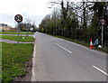 Start of the 30mph zone, Lighthouse Road, Newport