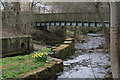 River Sett near the site of Walk Mill