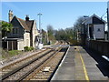 The level crossing at Aylesford station