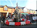 Ornate late Victorian drinking fountain, Pontypridd