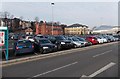 ST3088 : Newport railway station car park by Jaggery