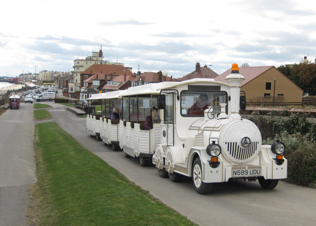 Trundling along the prom © Pauline E :: Geograph Britain and Ireland