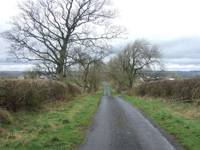 Lane heading north