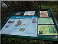 The information board at Lineover Wood