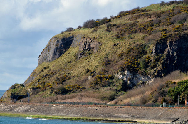 Cliffs Whitehead © Albert Bridge Geograph Britain And Ireland