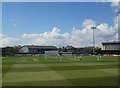 SK3636 : County cricket at Derby in April by John Sutton