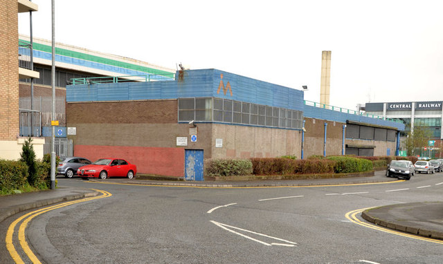 Former Maysfields leisure centre, Belfast (2013)