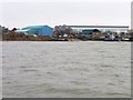 Bromborough slipway close to high tide