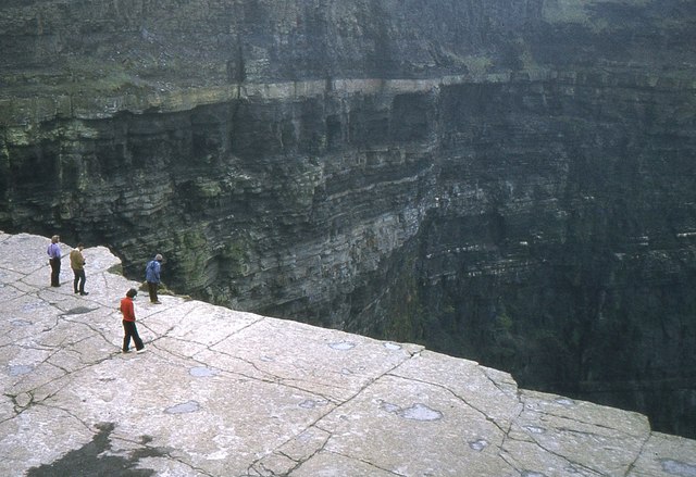 Nearing the edge, Cliffs of Moher