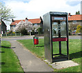 Telephone box by High Road/Chapel Road junction, Beighton