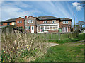 Cottages beside Burnt House level crossing, Cantley