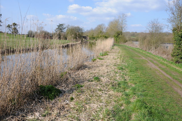 The Worcester and Birmingham Canal at Oddingley