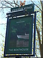 Sign at "The Boathouse" PH