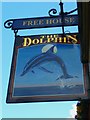 Sign at "The Dolphin" PH in Devizes