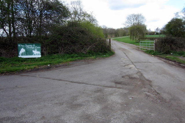 Entrance to Wing Jumping and Dressage Centre