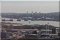 Thames Barrier from the Emirates Cable Car across the River Thames