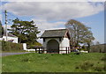 Bus shelter at Burry Green