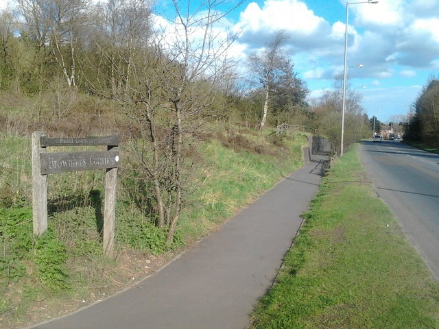 Brownhills Common, Chester Road North