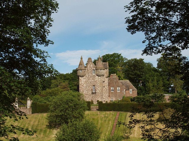 Gardyne Castle from East © 824505 :: Geograph Britain and Ireland