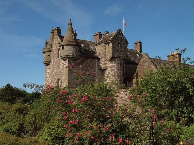 Gardyne Castle from North East © 824505 :: Geograph Britain and Ireland