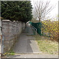 Path to Mayhill Bungalows and Coronation Road, Blackwood