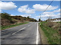 The A29 heading north-westwards from the South Armagh village of Tullydonnell