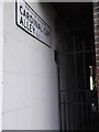 Street sign, Cardinal Cap Alley SE1