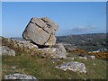 SH8181 : Maen galchfaen / A limestone boulder by Ceri Thomas