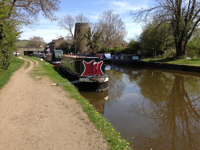 The Leeds and Liverpool Canal at Parbold
