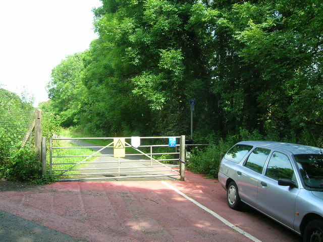 Entrance to the Brunel Trail near Rosemarket