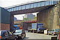 Site of former East Brixton station, 1991