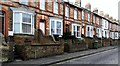 Terraced houses in Greenway Road, Taunton