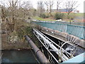 Side view of High Street river bridge, Pengam