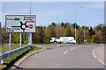 SJ3263 : Roundabout on the A5104 by Jeff Buck
