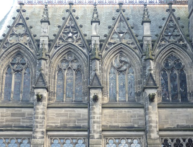 Fettes College Chapel windows