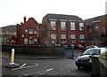 Northern side of Ysgol Gynradd Gymraeg Evan James, Pontypridd